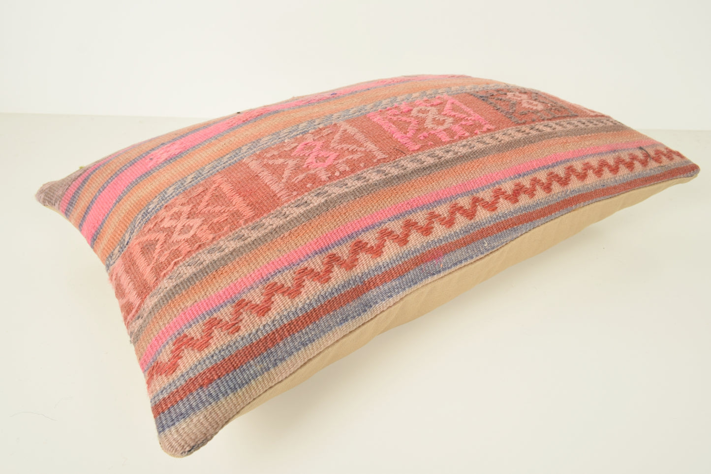 Kilim Rugs John Levis Pillow 16x24 " 40x60 cm. E00707 Kilim Style Outdoor Rugs Pillow