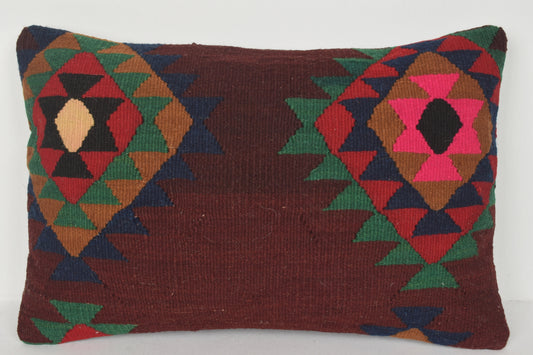 Kilim Cushions Sale E00334 Lumbar Primitive Decorator Folk Art