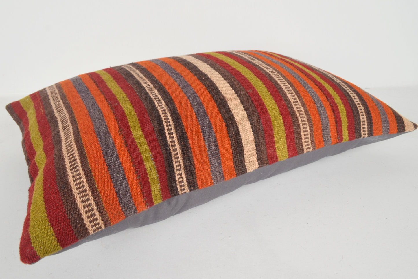 Kilim Cushion Australia E00543 Lumbar Handwork Handwoven Northern