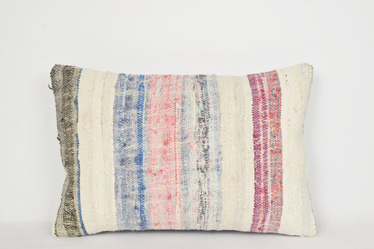 Overdyed Kilim Pillow E00254 Lumbar Craft Decorating Best