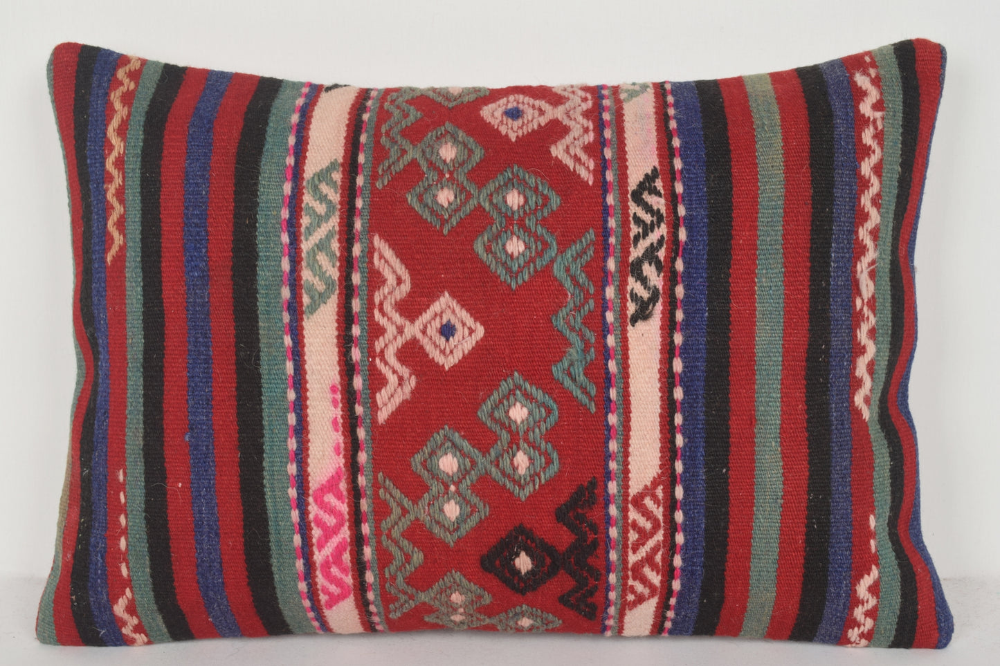 Turkish Kilim Pillow Covers E00455 Lumbar Best Country Decoration Folk