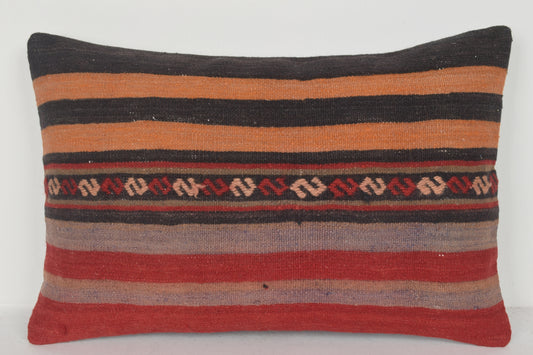 Kilim Pillow Sham E00462 Lumbar Anatolian Bench Excellent