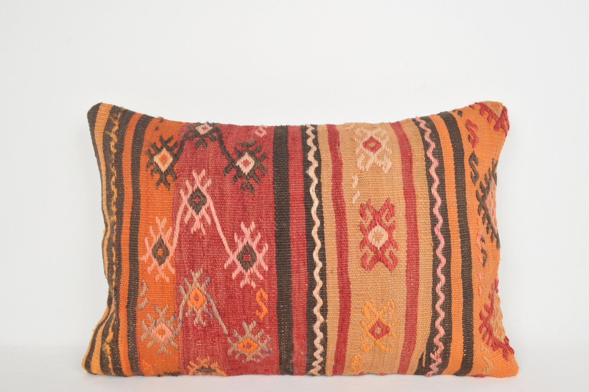 Turkish Rug Throw Pillows E00100 Lumbar Chair Needlepoint Decorator